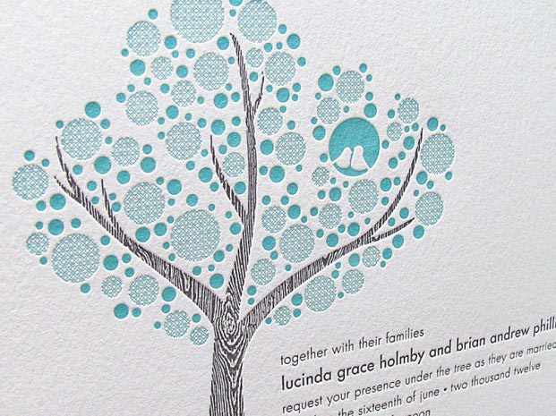 Love Birds Wedding Invitation Click on an image below to launch slideshow