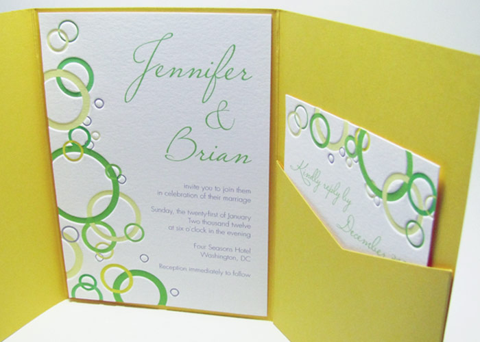 Image of Ring wedding invitations