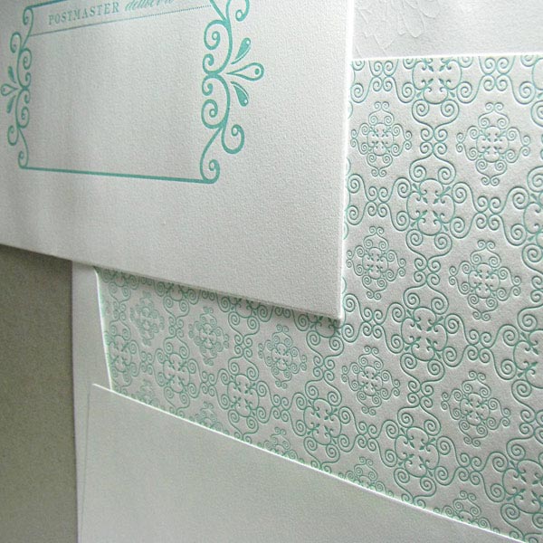 Mexico Destination Wedding Invitations Spanish Style Letterpress Wedding 