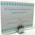 Aqua invitations