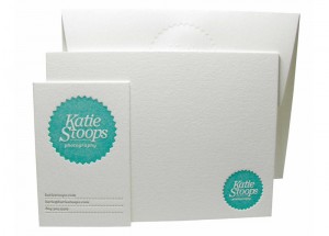 Stoops letterpress stationery set