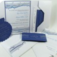 Beach wedding invitation