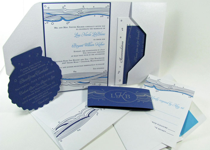 Not So Traditional Beach Theme Wedding Invitations Digby Rose