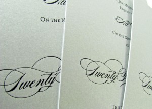 Black foil stamping