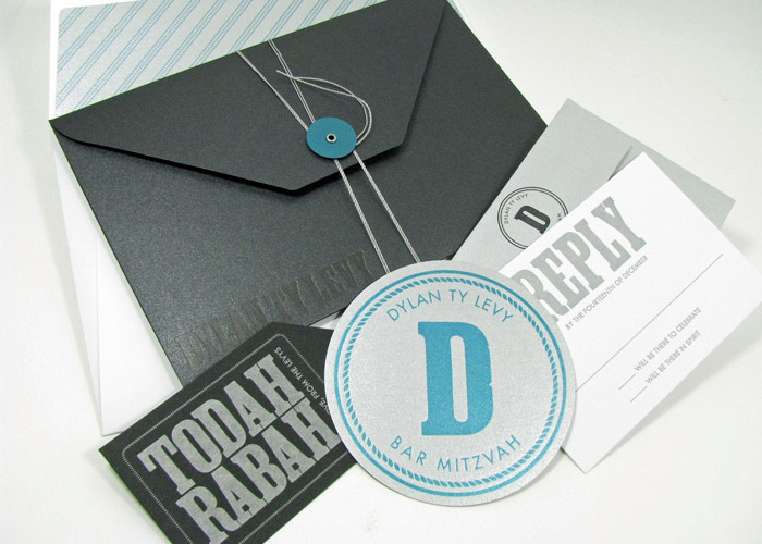 Bar Mitzvah and Bat Mitzvah Invitations Archives - Digby & Rose Letterpress Designs | Digby