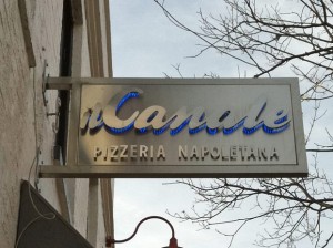 Canale sidewalk view