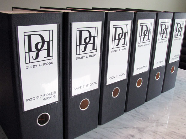 DR invitation binders