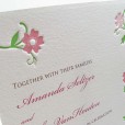Flower Vine Wedding Invitation