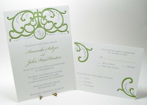 Italian Gate Wedding Invitation