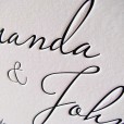 Handwriting Wedding Invitation