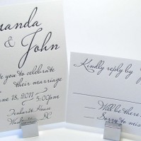 Handwriting Wedding Invitation