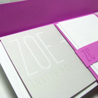 Miami Beach wedding invitations