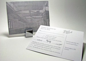 Postcard photo reply cards