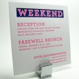 Preppy mitzvah events card