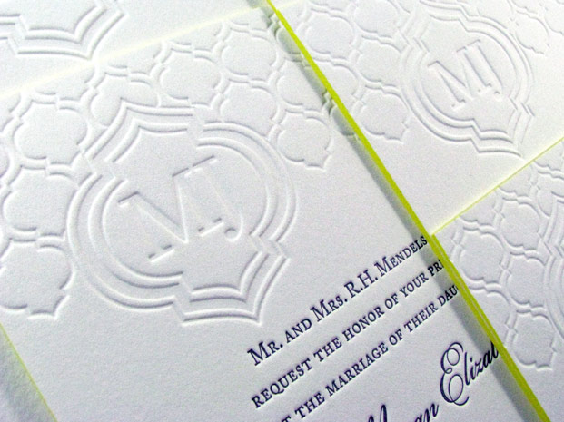 Quatrefoil Wedding Sticker - OnlineLabels