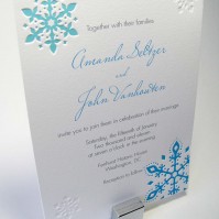 Snowflakes Invite