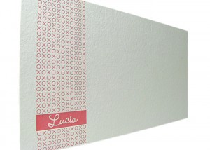 Letterpress Cute Little Monkey Baby Announcements