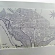 Washington DC map liner