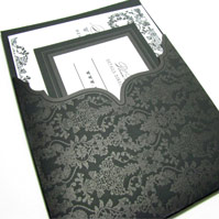 Wedding invitation sleeve