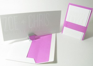 White printing invitations