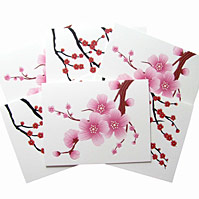 Cherry blossom cards