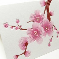 Washington DC Cherry Blossom Festival Greeting Card - Large Blossoms