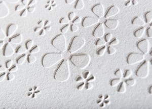 Daisies Embossed Card