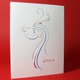 unique christmas cards peace dove
