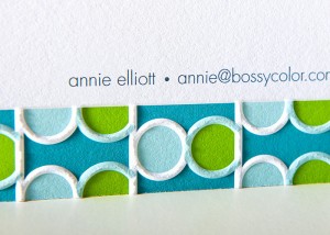 Annie Elliott Custom Embossed Stationery
