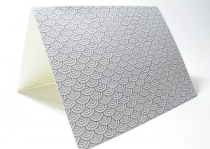 Fish scales beach wedding invitations
