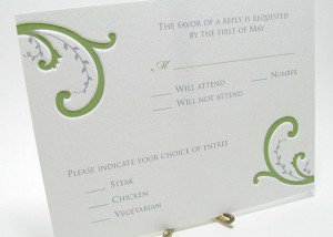Italian Gate Wedding Invitation