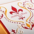 New Orleans Fleur de Lis Invitations