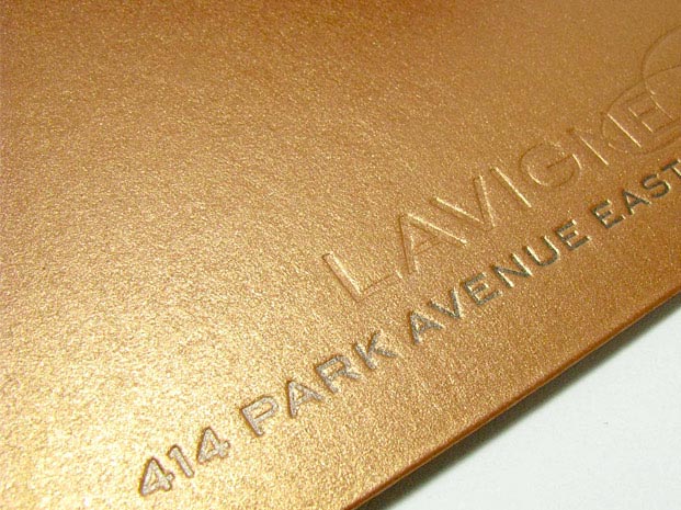 Gold metallic envelopes wedding invitations