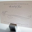 Metallic invitations