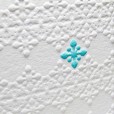 Mini snowflakes holiday card