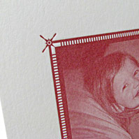 Letterpress Photo Card