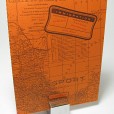 Letterpress Passport Wedding Invitation