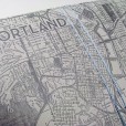Portland map invitations