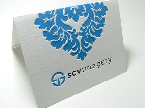 Embossed logo SCV Imagery