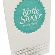 Katie Stoops Letterpress Business Card