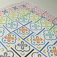Mexican Talavera Tile Design