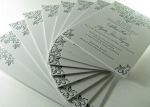 Thick wedding invitations
