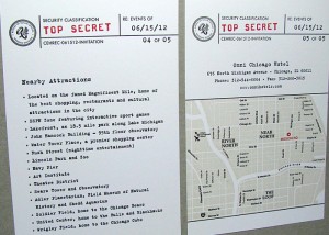 Top Secret Spy Wedding Invitation