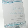 Ocean Waves Beach Wedding Invitation