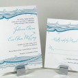 Ocean Waves Beach Wedding Invitation