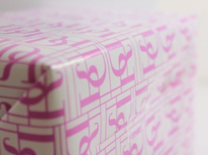 logo wrapping paper